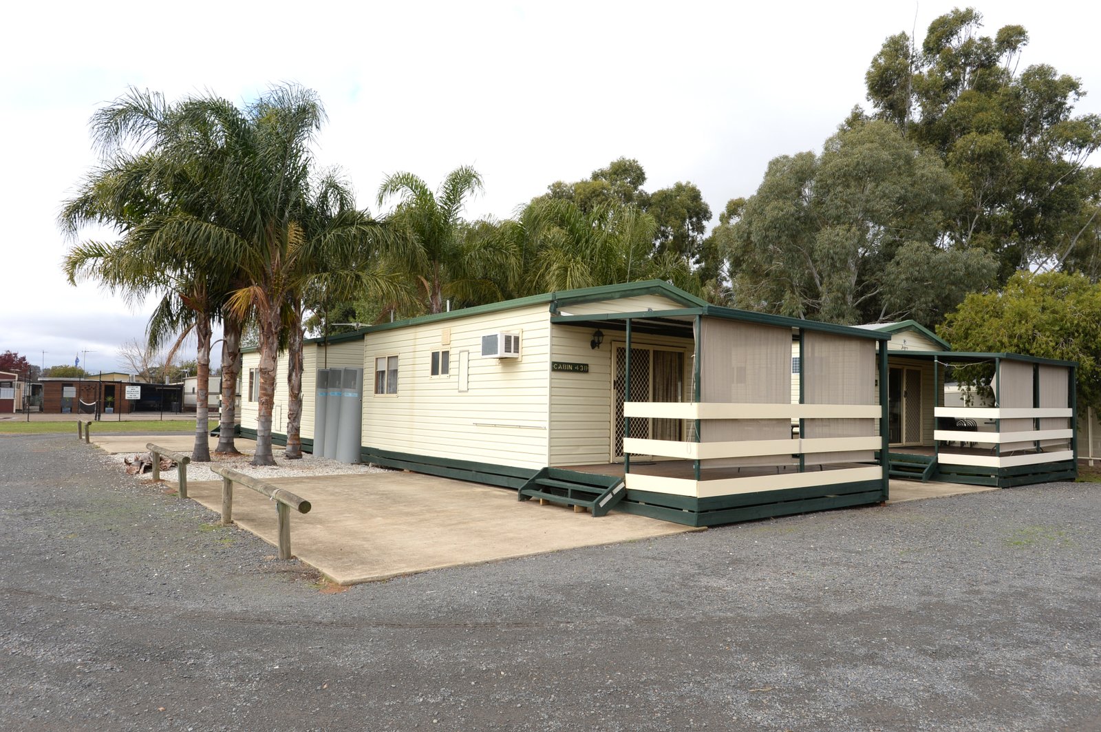 Caravan park grounds